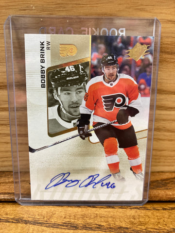 Bobby Brink(2022/23)SPx #114 Autograph