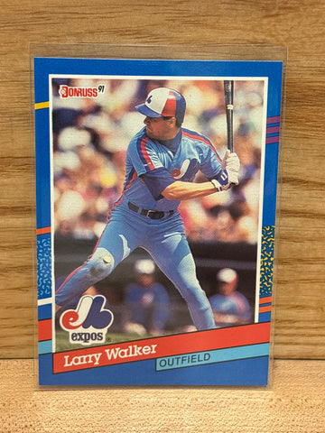 Larry Walker(1991) Donruss #359