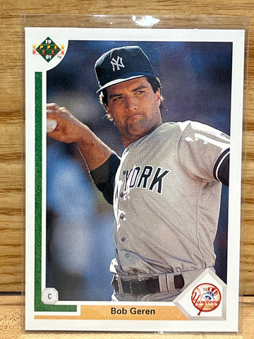 Bob Geren (1991) Upper Deck #202