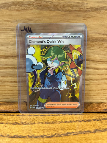 Clemont's Quick Wit(Full Art)