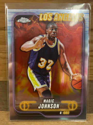 Magic Johnson(2025) Topps Chrome #59