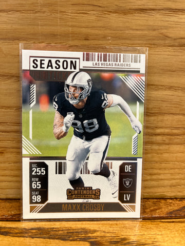 Maxx Crosby(2024)Panini Contenders #52