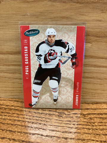 Paul Gaustad: Buffalo Sabres(2005/06) Parkhurst #61