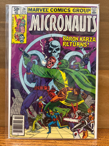 Micronauts #26