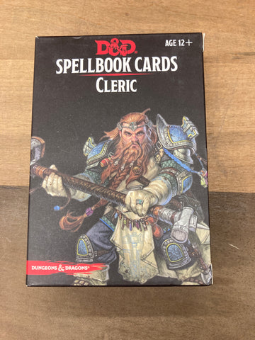 Cleric Spellbook Cards