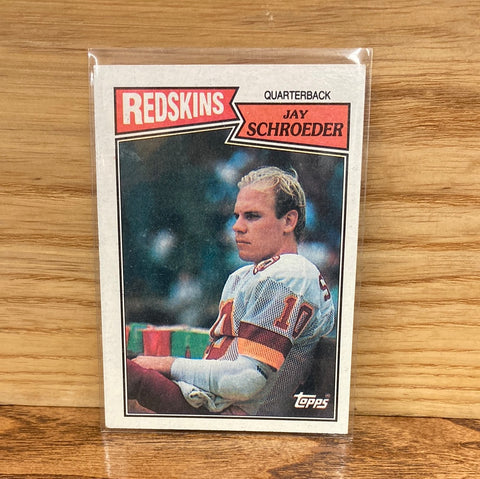 Jay Schroeder(1987) Topps #64