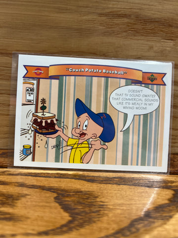 Couch Potato Baseball(1991) UD Looney Tunes #42