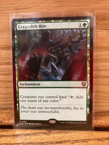 Cryptolith Rite
