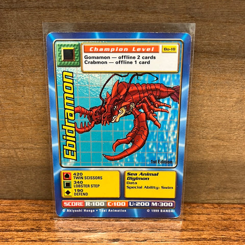 Ebidramon(1st Edition)