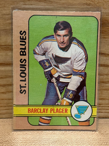 Barclay Plager(1972) OPeeChee #35