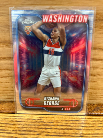 Kyshawn George(2025)Topps Chrome #158