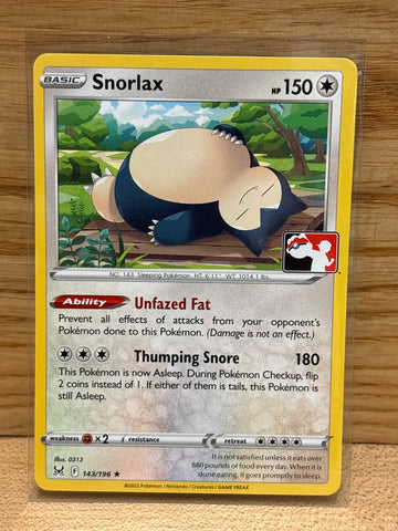 Snorlax(Stamped)