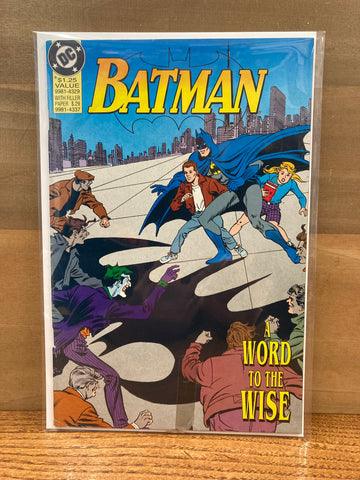 Batman: A Word to the Wise