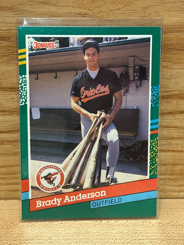 Brady Anderson(1990) Donruss #668