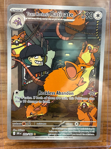 Team Rocket's Raticate(Illustration Rare)