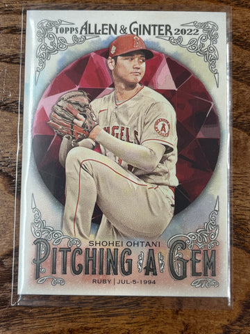 Shohei Ohtani(2022) Topps #PAG-9 Ruby