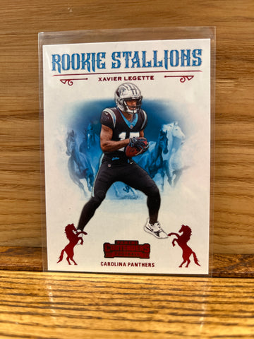 Xavier Legette(2024)Panini Contenders #16 Red