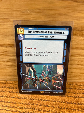 The Invasion of Christophsis