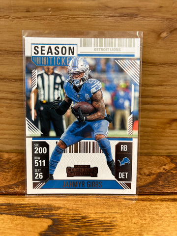 Jahmyr Gibbs(2024)Panini Contenders #32