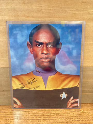 Star Trek Voyager 8x10 Signed By Tim Russ