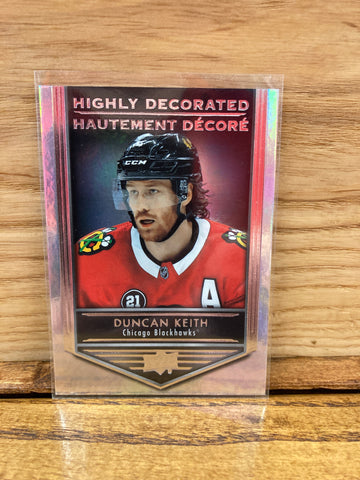 Duncan Keith(2019)Tim Hortons #HD-5
