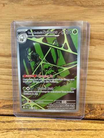 Team Rocket's Spidops(Illustration Rare)