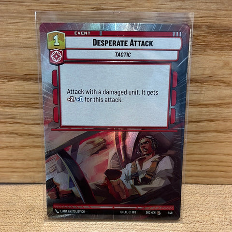 Desperate Attack(Hyperspace)(Foil)