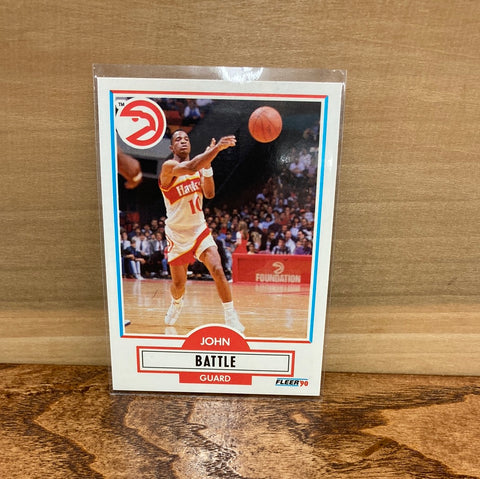 John Battle(1990) Fleer #1