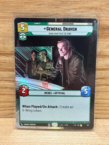 General Draven: Doing What Must Be Done(Hyperspace)( Foil)