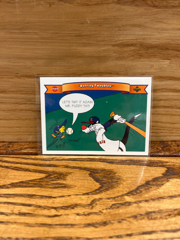Batting Twoubles(1991) UD Looney Tunes #83