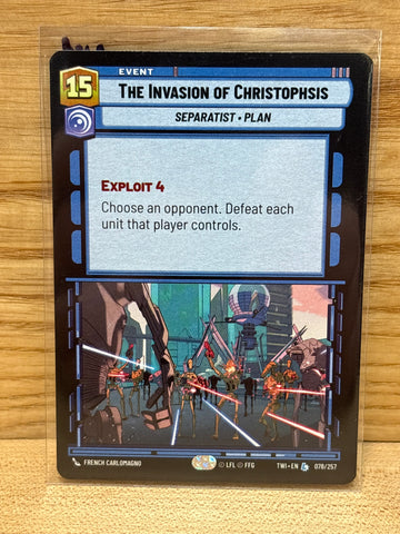 The Invasion of Christophsis