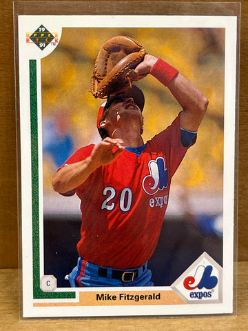 Mike Fitzgerald(1991)Upper Deck #516