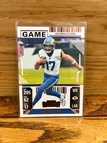 Puka Nacua(2024)Panini Contenders #59 Copper