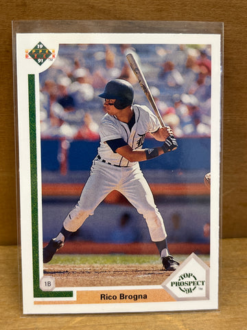 Rico Brogna(1991) Upper Deck #73