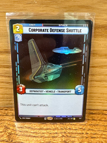 Corporate Defense Shuttle(Foil)