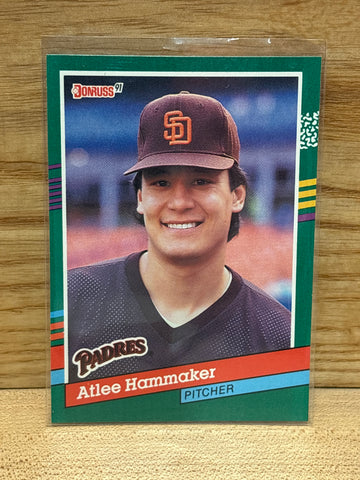 Atlee Hammaker(1990) Donruss #707
