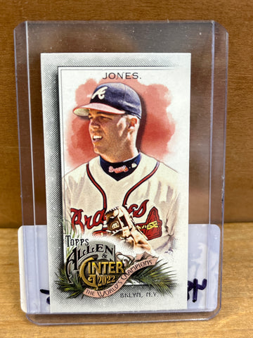 Chipper Jones(2022) Topps Allen & Ginter #150