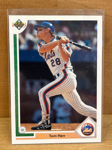 Tom Herr(1991)Upper Deck #416