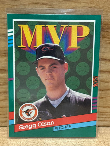 Gregg Olson(1991) Donruss #393