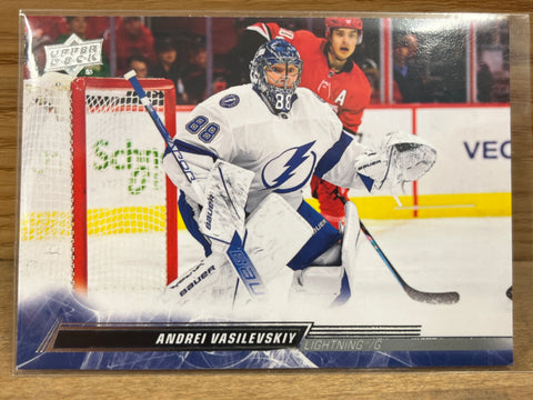 Andrei Vasilevskiy(2022/23) Upper Deck S2 #411