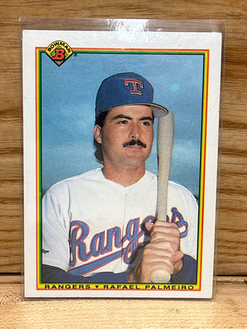Rafael Palmeiro(1990)Bowman #496