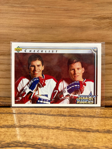 Checklist(1992/93)Upper Deck #398