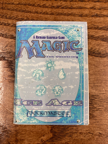 Magic The Gathering: Ice Age Booklet