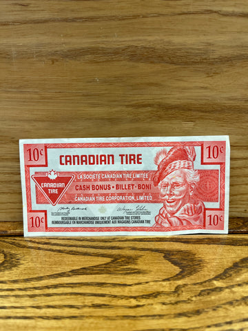 Canadian Tire Money: 10c 2006