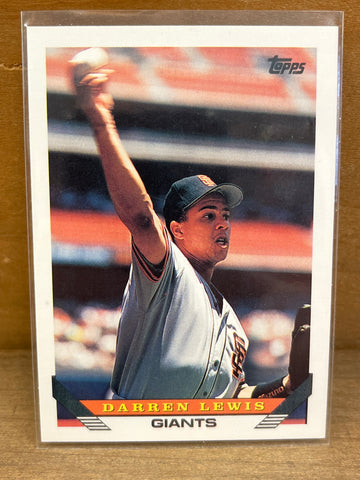 Darren Lewis(1993) Topps #176
