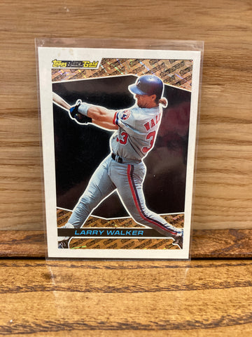 Larry Walker(1993) Topps Black Gold #22