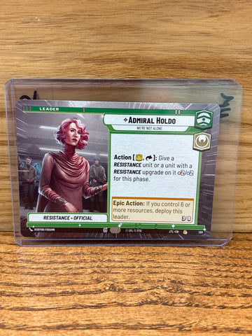 Admiral Holdo: We're Not Alone(Hyperspace)