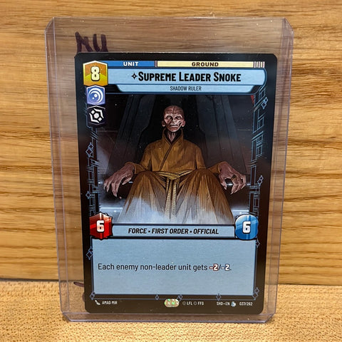Supreme Leader Snoke: Shadow Ruler