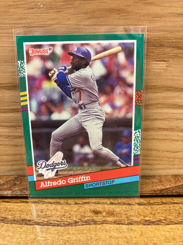Alfredo Griffin(1991) Donruss #488