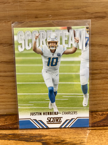 Justin Herbert(2021)Panini Score #ST19